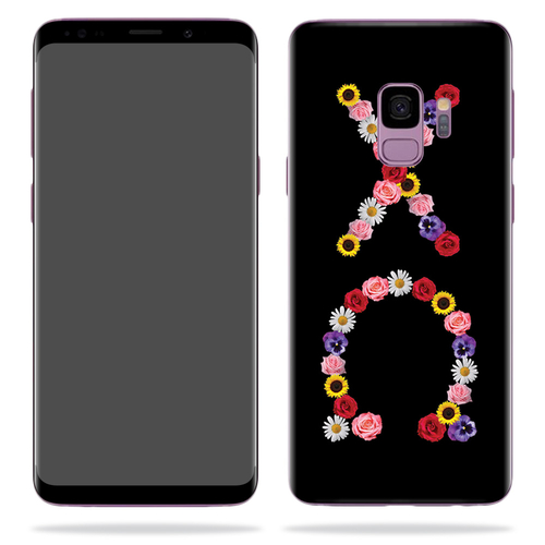 MightySkins SAGS9-CO999985 Skin for Samsung Galaxy S9 - Chi Omega Flor