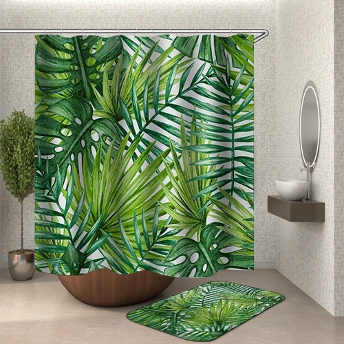 Leaf Shower Curtain