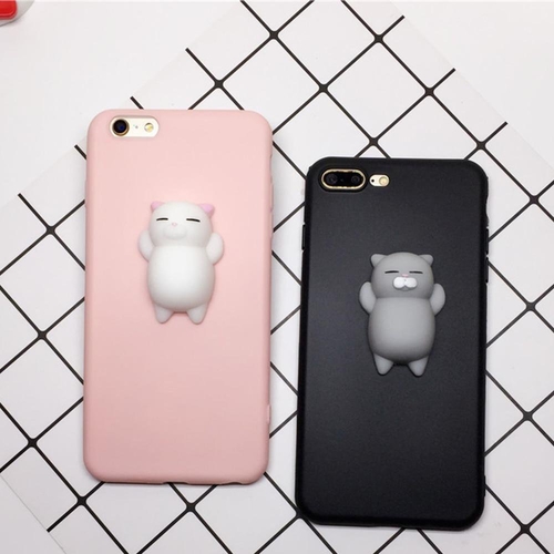 Phone Case with 3D Squishy Kitty Cat