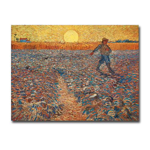 Artistic Home Gallery 1216AM557SAG The Sower by Vincen Van Gogh Premiu