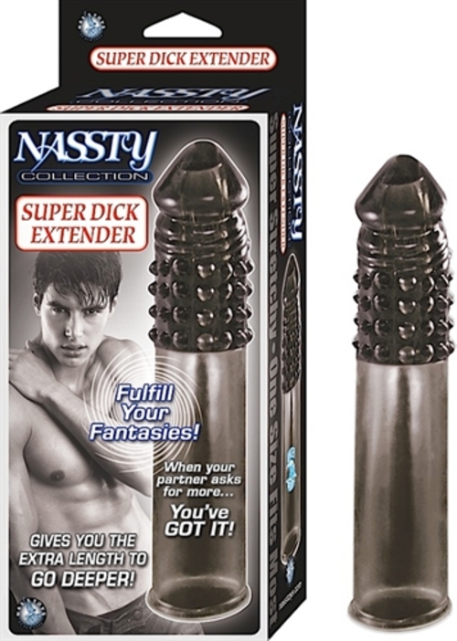 Nassty Collection Super Dick Extender - Black