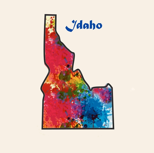 State Of Idaho A 3 Inch Diameter Patches