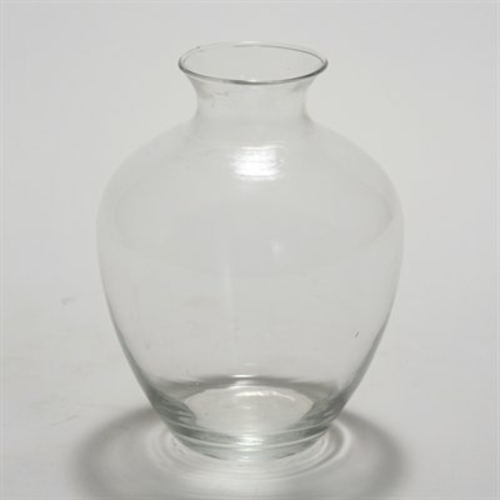 9 in. Clear Glass Victoria Vase