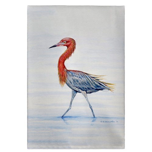 Betsy Drake GT820 20 x 20 in. Reddish Egret Guest Towel