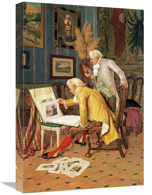 Global Gallery GCS-267853-22-142 22 in. The Connoisseurs Art Print - J