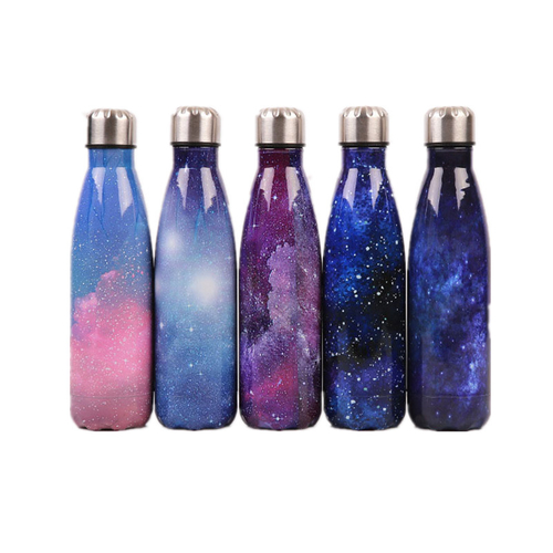 500ML Starry sky Thermal Cup Vacuum Flask Cola