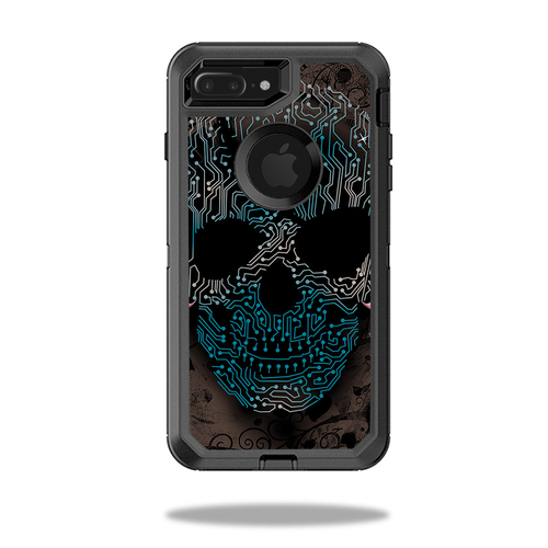 MightySkins OTDIP8PL-Cyber Pirate Skin for Otterbox Defender iPhone 8 