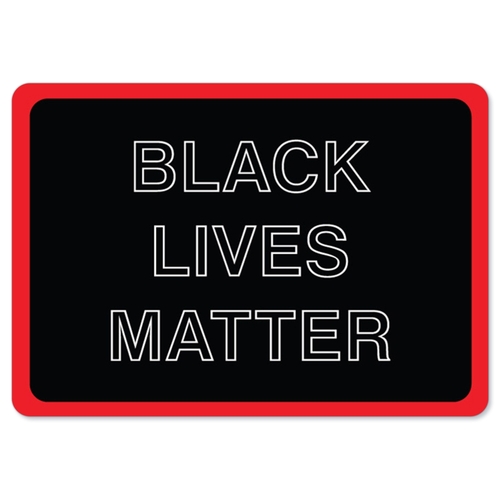 SignMission D-710-BLM10 8 x 12 in. BLM Sign - Black Lives Matter