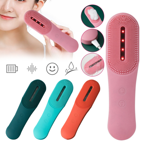 Deep Cleansing Exfoliating Removing Electric Facial Cleansing Brush 