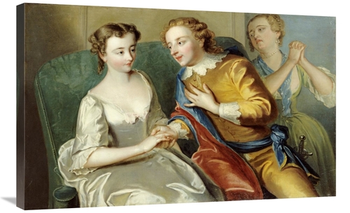 Global Gallery GCS-266861-36-142 36 in. The Proposal Art Print - Phili