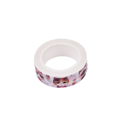 15mm*10m Cat Washi Tapes Decorative Adhesive Tapes