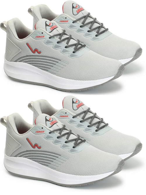 Men's Sports Running,Walking & Gym Shoes with Eva Sole PACK OF 2