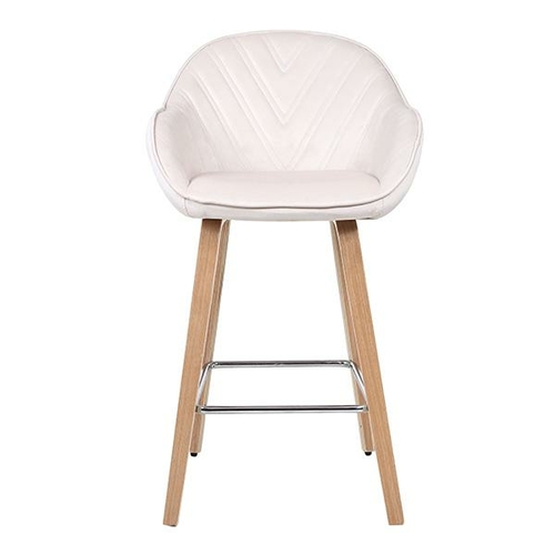 2 Pcs Champagne Kitchen Stool