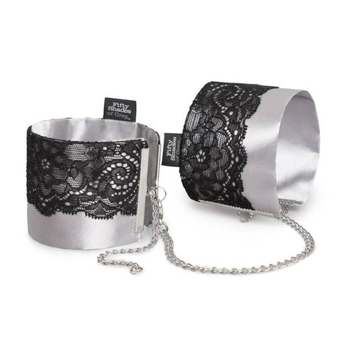 Adjustable Handcuffs Fifty Shades of Grey Play Nice Satin Cuffs