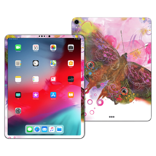 MightySkins APIPP1218-Hippie Butterfly Skin for Apple iPad Pro 12.9 in