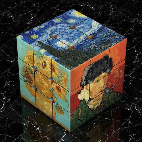 Artist Inspired Rubiks Cube