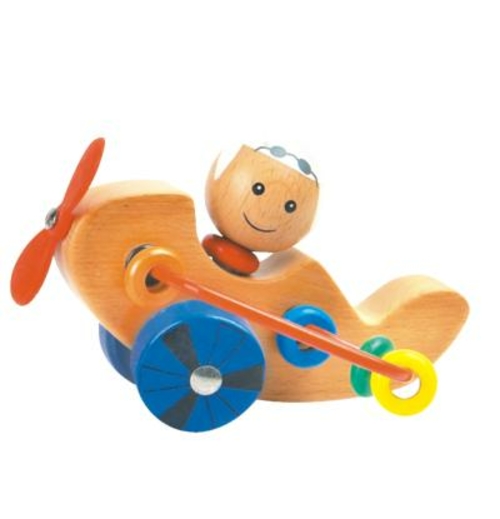 CHH 961682C Wooden Airplane