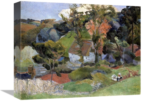 Global Gallery GCS-266368-16-142 16 in. Landscape at Pont Aven Art Pri