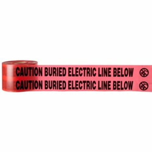 Morris Products 69020 Underground Tape Caution Buried Electric Line Be