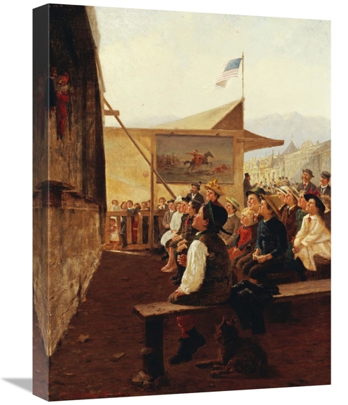 Global Gallery GCS-268194-22-142 22 in. The Puppet Show Art Print - Th