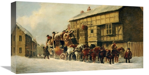 Global Gallery GCS-266815-22-142 22 in. Outside the George Inn Art Pri