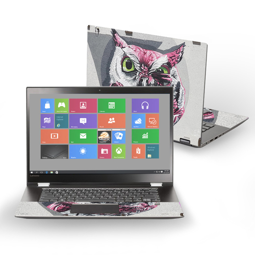 MightySkins LENFLX514-Owl Wink Skin for Lenovo Flex 5 14 in. 2017 - Ow