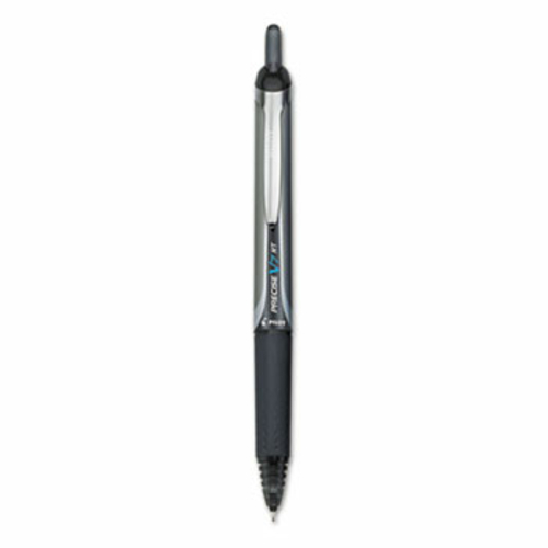 Precise V7RT Roller Retractable Pen, Needle Point, Black Ink&#