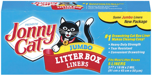 Oil-Dri 8300345 Jonny Cat Litter Box Liners - Pack of 5