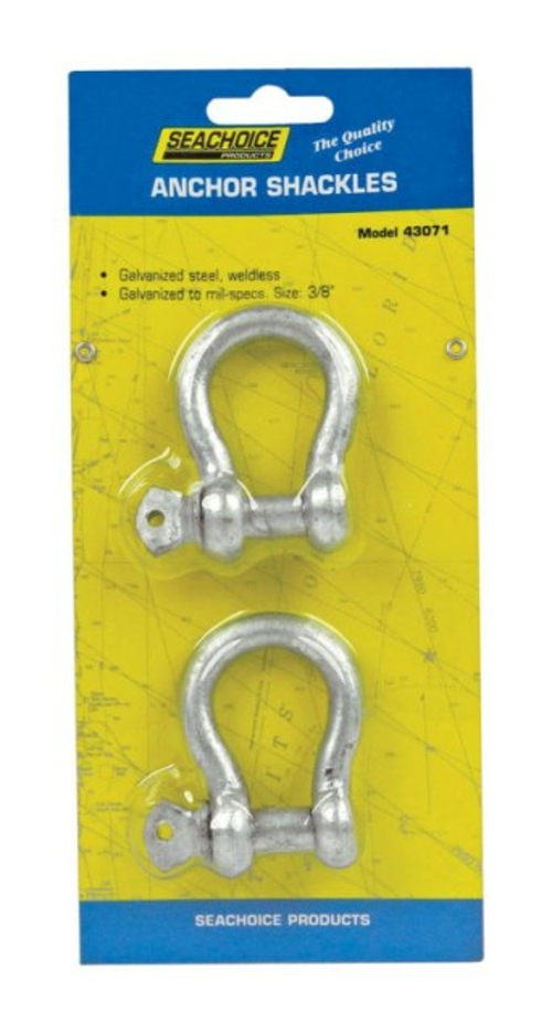 Seachoice 43071 Shackle-Galvanized  0.75 in.