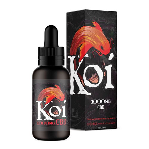 Red Koi - Strawberry Milkshake - 1000mg