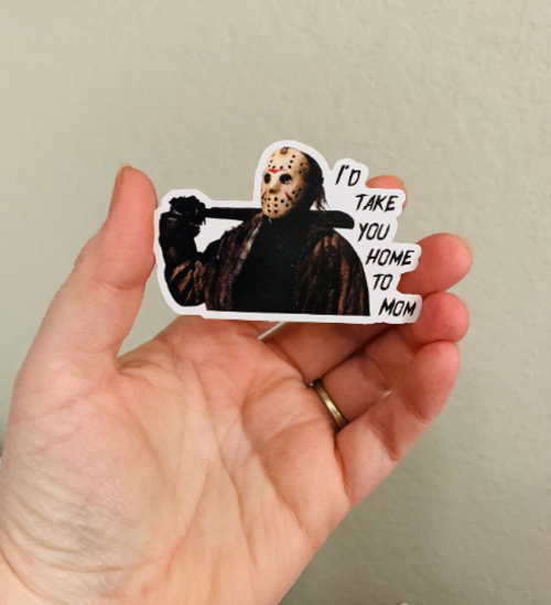 Jason Sticker/Magnet- Friday The 13th