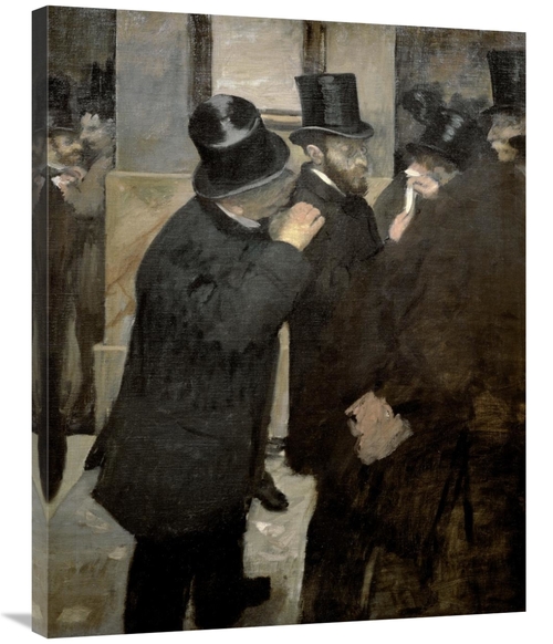 Global Gallery GCS-277345-36-142 36 in. The Stock Exchange Art Print -