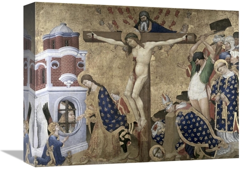 Global Gallery GCS-276692-16-142 16 in. St. Denis Altarpiece Art Print