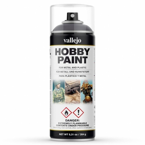 Acrylicos Vallejo VJP28031 400 ml Spray Paint - Gunmetal