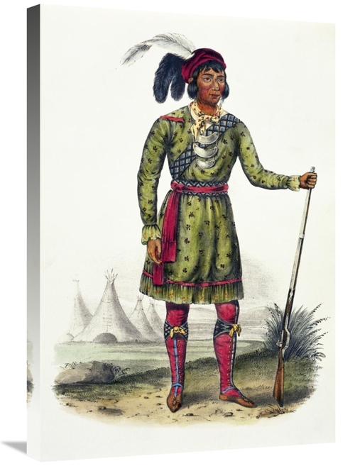 Global Gallery GCS-278537-30-142 30 in. Osceola, A Seminole Leader