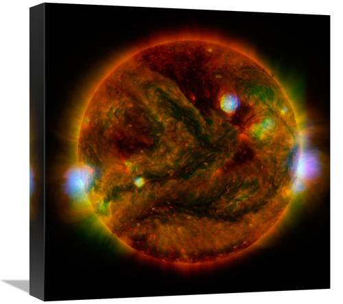 Global Gallery GCS-459316-1818-142 18 x 18 in. The Sun, Taken by N