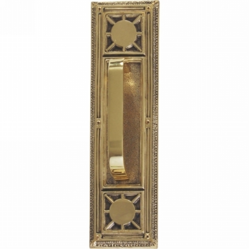 Brass Accents A04-P7201-TRD-610 Nantucket Pull Plate with Traditional 