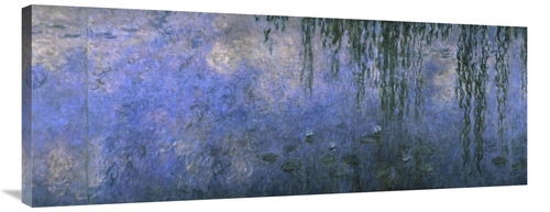 Global Gallery GCS-278739-44-142 44 in. Water Lilies - Morning with Wi
