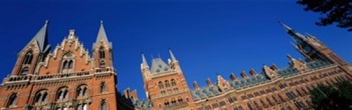 St Pancras Railway Station London England Poster Print by  - 36 x 12