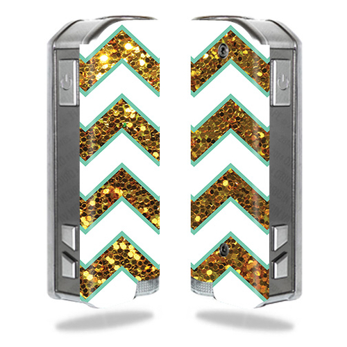 MightySkins PIIPVMI270-Glitzy Chevron Skin for Pioneer 4 You iPV Mini 