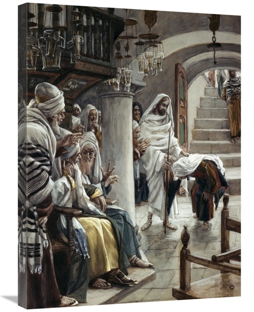 Global Gallery GCS-280558-30-142 30 in. Woman Who Had An Infirmity 18 