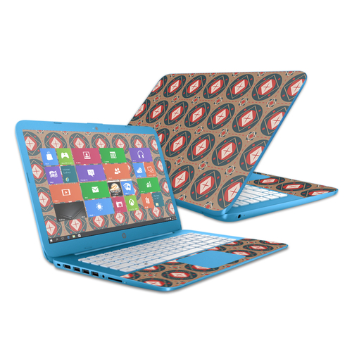MightySkins HPSTRM142-Western 14 in. Skin Decal Wrap for HP Stream 201