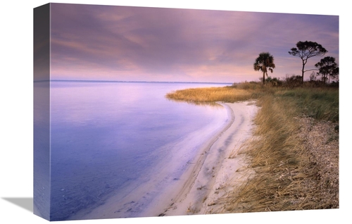 Global Gallery GCS-396105-1216-142 12 x 16 in. Beach Along Saint Josep