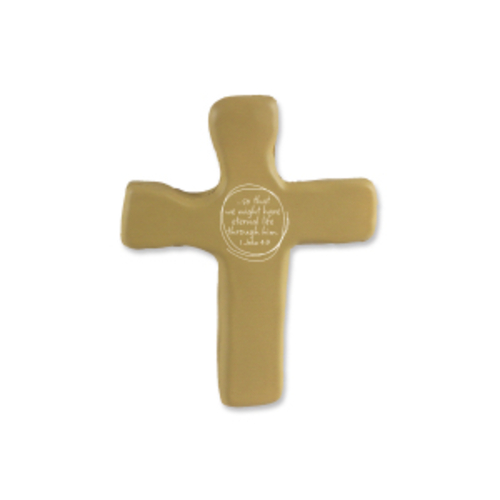 Lighthouse Christian Products 091499 Palm Cross-Eternal Life - 1 John 