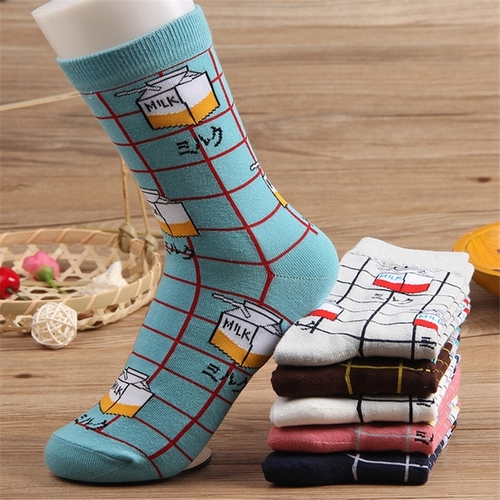 Summer Spring Harajuku Women Socks Cotton