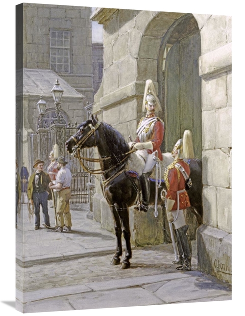 Global Gallery GCS-267955-36-142 36 in. Horseguards, Whitehall Art