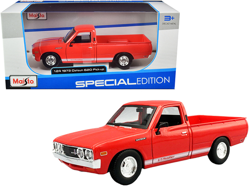 1973 Datsun 620 \Li\'l Hustler\" Pickup Truck Orange with White