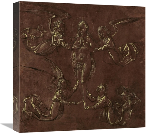 Global Gallery GCS-456101-1818-142 18 x 18 in. Mary Magdalen Transport