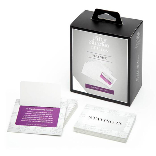 International Sex! Card Game Fifty Shades of Grey Play Nice Date Night