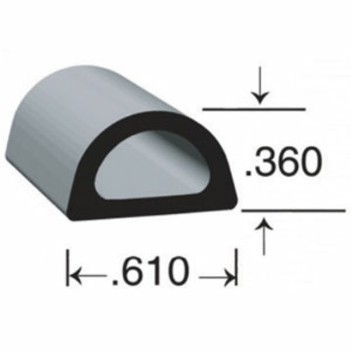 Clean Seal C6P-G7005BST50 0.2 X 4 ft. Ethylene Propylene Diene Monomer